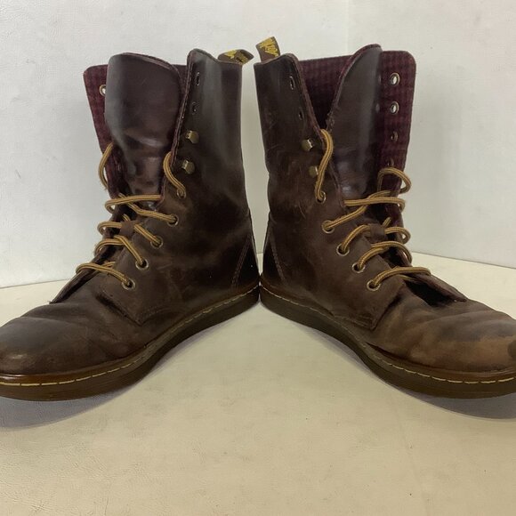 Women's Dr. Martens Tehani Lace Up Boots Size 6 Brown - Picture 5 of 14